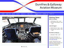 Tablet Screenshot of dumfriesaviationmuseum.com